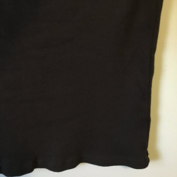 100% Cotton Dark Brown Soft Vertical Ribbed Tank Top - Picture 5 of 15